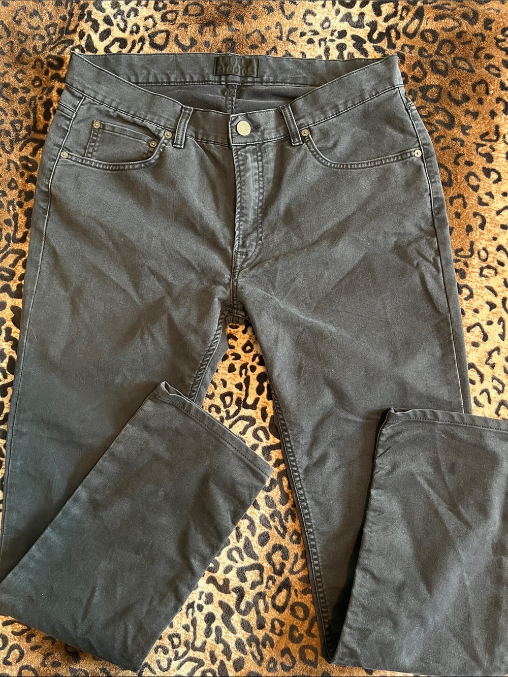 Acne Studios Black 'Ace Ups' Denim Jeans